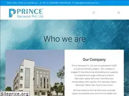 Sites similar to princerainwear.com
