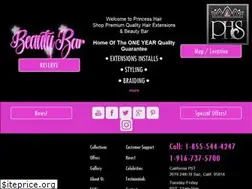 Sites similar to princesshairshop.com