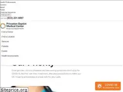 Sites similar to princetonbaptistmedicalcenter.com