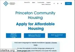 Sites similar to princetoncommunityhousing.org