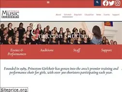 Sites similar to princetongirlchoir.org