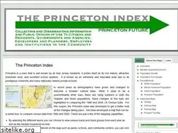 Sites similar to princetonindex.com