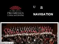 Sites similar to princetonpromusica.org