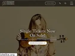 Sites similar to princetonuniversityconcerts.org