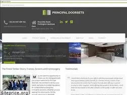 Sites similar to principaldoorsets.com