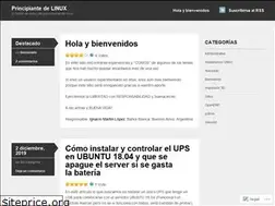 Sites similar to principiantedelinux.wordpress.com