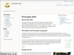 Sites similar to principles-wiki.net