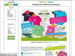 Sites similar to print-my-shirt.de