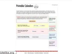 Sites similar to printable-calendar.com