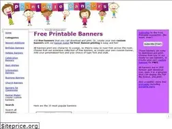 Sites similar to printablebanners.net