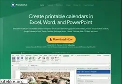 Sites similar to printablecal.com