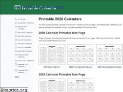 Sites similar to printablecalendar.biz