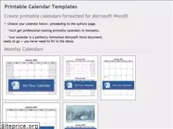 Sites similar to printablecalendar.ca