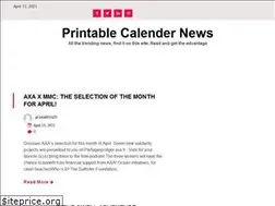 Sites similar to printablecalendar.shop