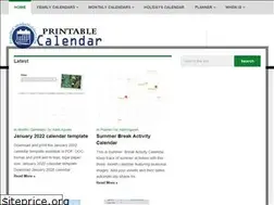 Sites similar to printablecalendarholidays.com