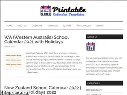 Sites similar to printablecalendartemplates.com