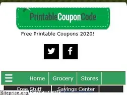 Sites similar to printablecouponcode.com