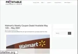 Sites similar to printablecouponsanddeals.com