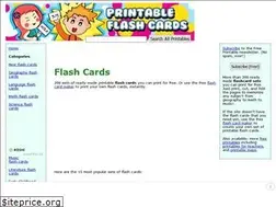 Sites similar to printableflashcards.net