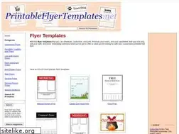 Sites similar to printableflyertemplates.net