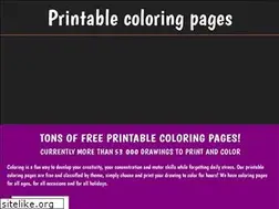 Sites similar to printablefreecoloring.com