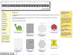 Sites similar to printablemazes.net