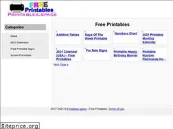 Sites similar to printables.space