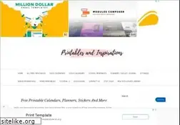 Sites similar to printablesandinspirations.com