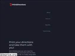 Sites similar to printdirections.app