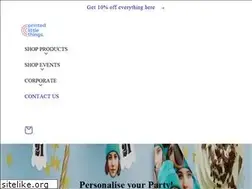 Sites similar to printedlittlethings.co.uk