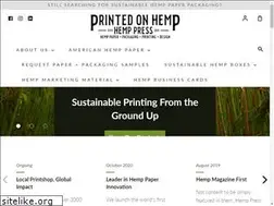 Sites similar to printedonhemp.com