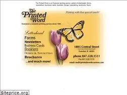 Sites similar to printedwordevanston.com