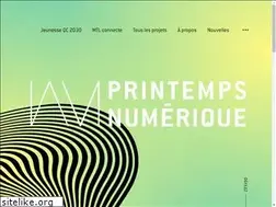 Sites similar to printempsnumerique.ca