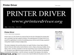Sites similar to printerdriver.org