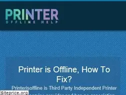 Sites similar to printerisoffline.com