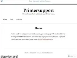 Sites similar to printersupportdotblog.wordpress.com