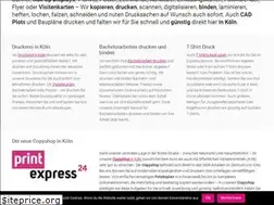 Sites similar to printexpress24.de