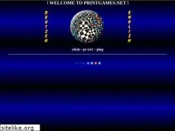 Sites similar to printgames.net