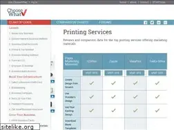 Sites similar to printing-services.choosewhat.com