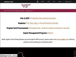 Sites similar to printing.vt.edu