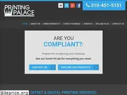Sites similar to printingpalace.com