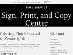 Sites similar to printingplusri.com