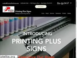 Sites similar to printingplussigns.com