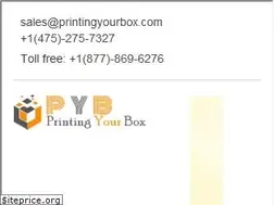 Sites similar to printingyourbox.com