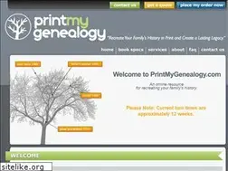 Sites similar to printmygenealogy.com