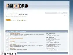 Sites similar to printondemand.community