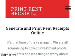 Sites similar to printrentreceipt.com