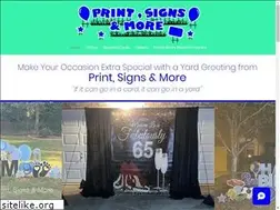 Sites similar to printsignsandmore.com