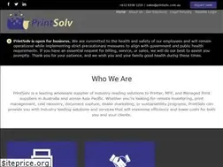 Sites similar to printsolv.com.au