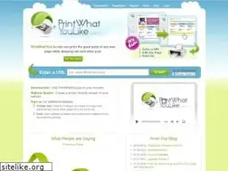 Sites similar to printwhatyoulike.com